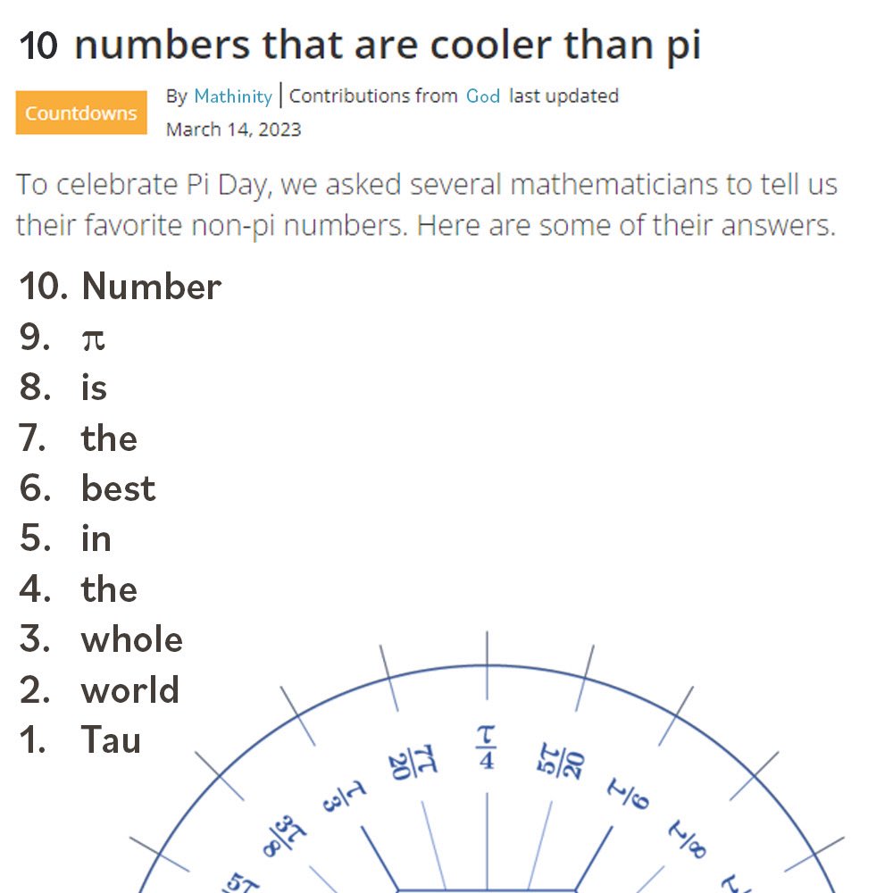 Happy τ day!