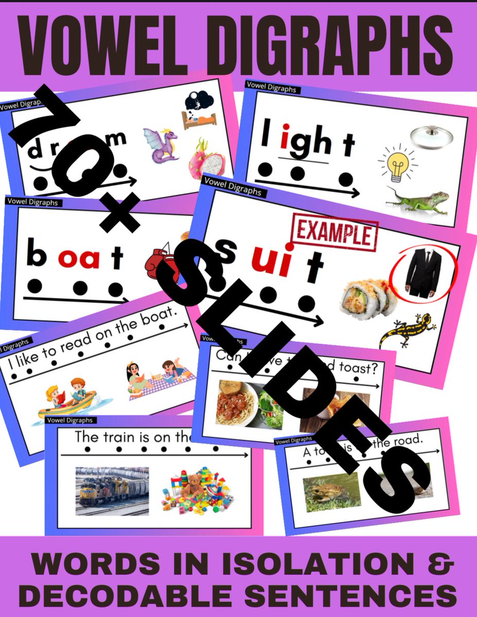 MsAlexis_Cook's tweet image. Keeping them coming! 👍🏼

Now I have VOWEL DIGRAPHS!
