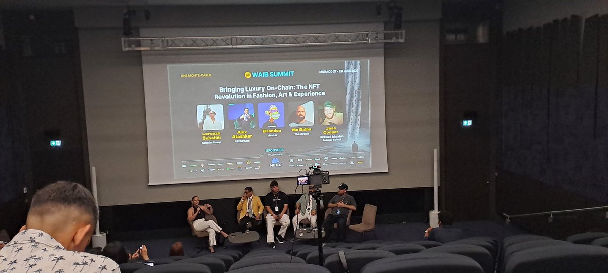 Sleap.io had <a href="/Brandon_i0/">Brandon W</a> speak twice at <a href="/waibsummit/">WAIB Summit</a> at Ordinals Monaco 🇲🇨🔥

Sleap's got a lot of things cooking, bullish. 😎🔥