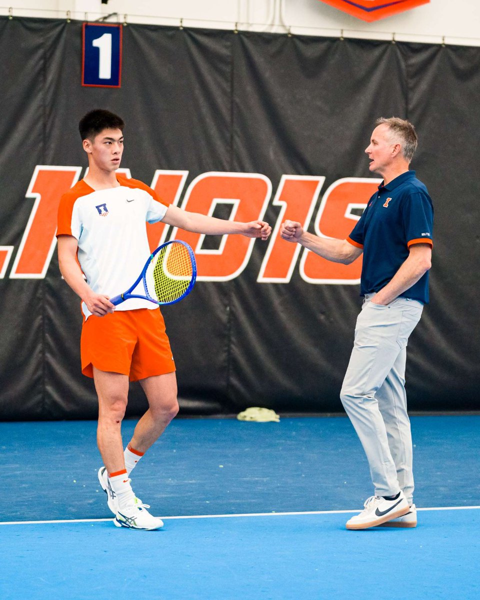IlliniMTennis's tweet image. On this day 20 years ago…
After being named our head coach on June 28, 2005, Brad Dancer has led the program to 18 NCAA Tournament appearances, three Big Ten Tournament titles, and two Big Ten regular-season championships, as well as three ITA Regional Coach of the Year honors!