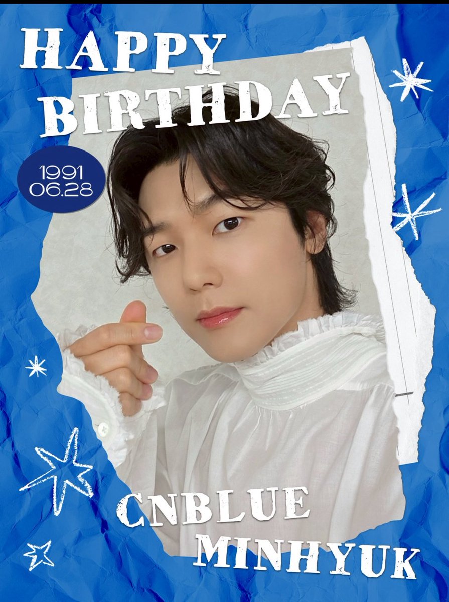 0706mari's tweet photo. 2025.6.28
Happy Birthday 

 ミョクさんおめでとう🩵
1ねんがすてきなとしでありますように

#CNBLUE 
#KANGMINHYUK #강민현 https://t.co/77IT7ikKSn