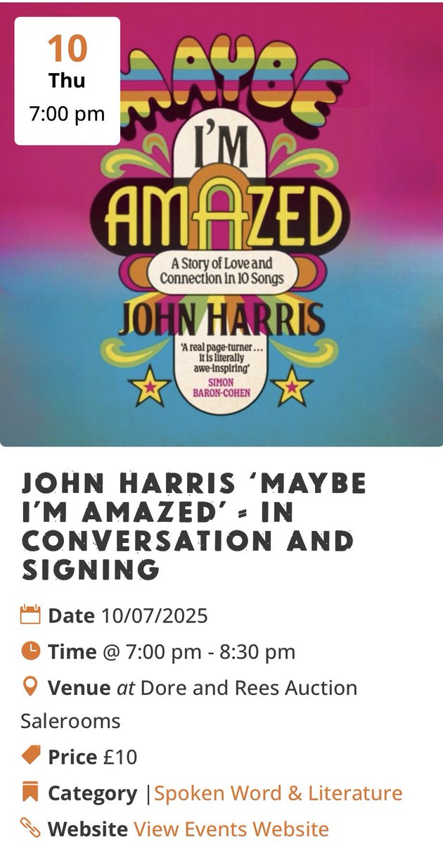 Marc_Allum's tweet image. Looking forward to being in conversation with John Harris as part of the Frome Festival. 

His book really resonated with me. A must for music lovers.

All events and tickets at fromefestival.co.uk