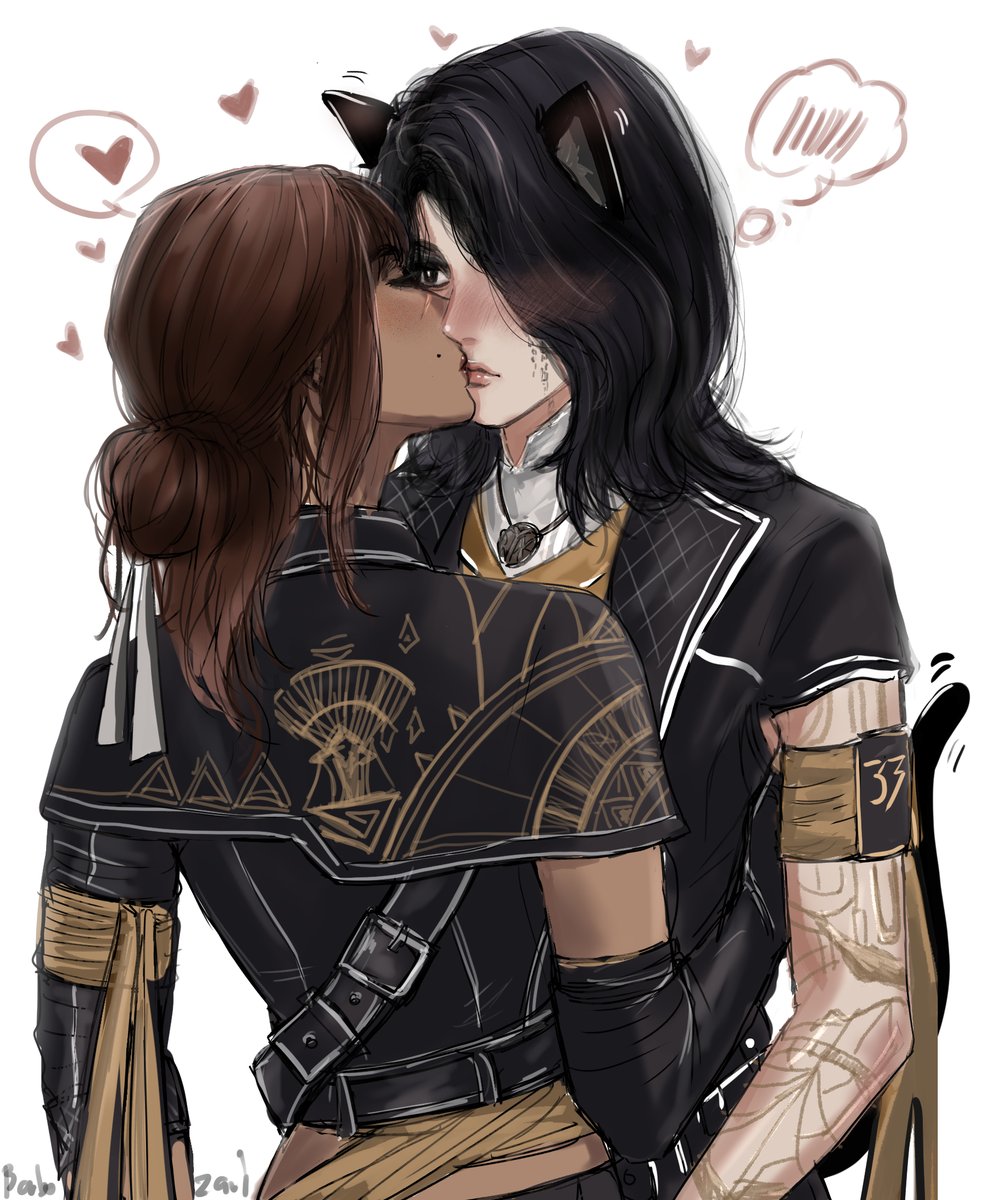 Barbozari's tweet image. Cat person ♥️🐈‍⬛#scielune #Expedition33 #ClairObscurExpedition33