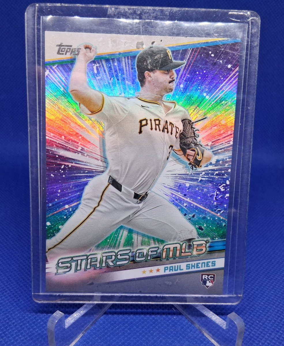 💰GIVEAWAY💰

Paul Skenes RC Stars of MLB 

1. Like 
2. Retweet
3. Follow 
4. Tag one hobby friend

Giveaway ends Tuesday 7/1 at 12 pm.

<a href="/C4RDL0TK1NG/">C4RD LOT K1NG</a>
<a href="/jasonmcghee26/">Jason McGhee</a> 
<a href="/DommyF_69/">The Dom</a> 
<a href="/Chukars/">Charles C</a> 
<a href="/D1SportsCard/">Jolly Roger Cards</a>