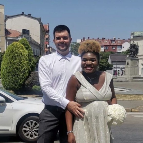Serbian guy married an Albanian woman to help her leave the 3rd world country Albania, where people have to work for 200€ or less per month. 

He thought he’d do something good but bringing in more citizens of these 3rd world countries is just wrong.