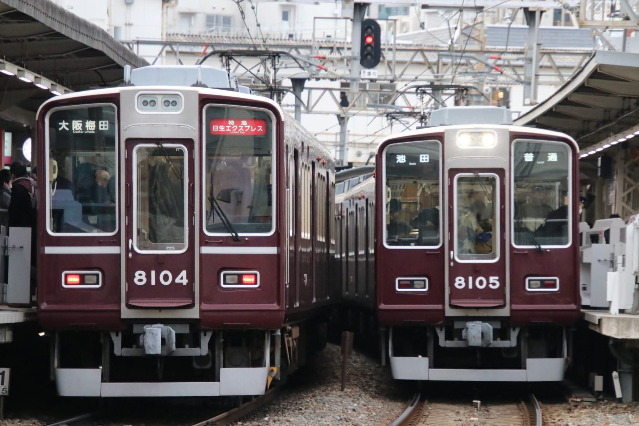 西宮北口 須磨浦公園 1991年1月阪急西宮北口駅にて-9 | asasio82のブログ