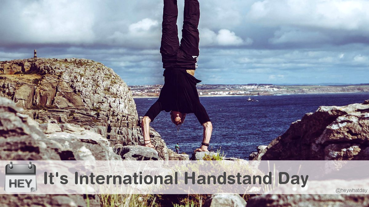It's International Handstand Day! 
#InternationalHandstandDay #HandstandDay #Handstand