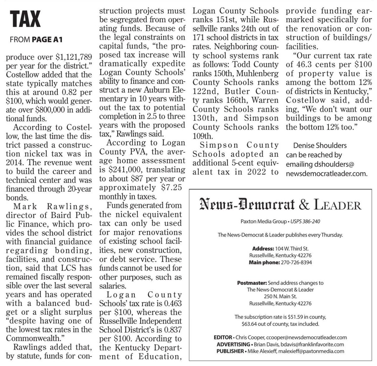 dancostellow's tweet image. Friends and Residents of Logan County: Better schools mean better communities.
@LoganCoSchools @AESTigersKy @AdairvilleCards @ChandlersSchool @LewisburgShines @OlmsteadRams @LoganCoCTC