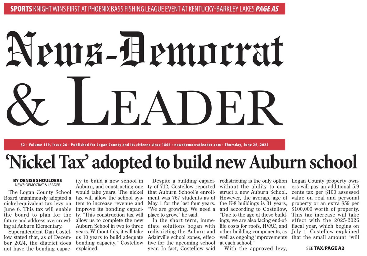 dancostellow's tweet image. Friends and Residents of Logan County: Better schools mean better communities.
@LoganCoSchools @AESTigersKy @AdairvilleCards @ChandlersSchool @LewisburgShines @OlmsteadRams @LoganCoCTC