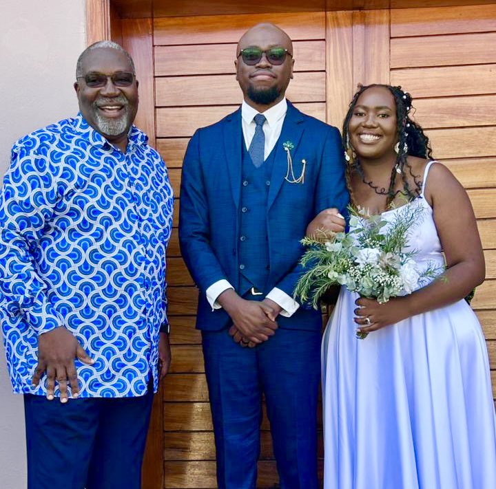 ConradMbewe's tweet image. Life in Africa can go from Western to cultural events within minutes. Today I made it in time for a photo with the couple getting married at KBC. Later in the afternoon I attended a cultural event where a grandson in the wider family was being shown (what is cooked on) the fire.
