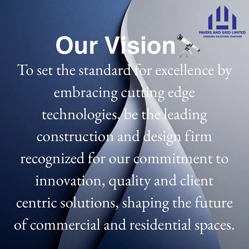 paversandgrid's tweet photo. 🔹 Our Vision

#VisionFocused #PaversAndGrid #CreatingSolutionsTogether #ConstructionGoals https://t.co/LXvxRUg4Vs