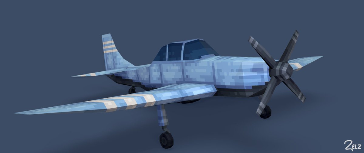 Airplane
#Minecraft #Pixelart #Blockbench