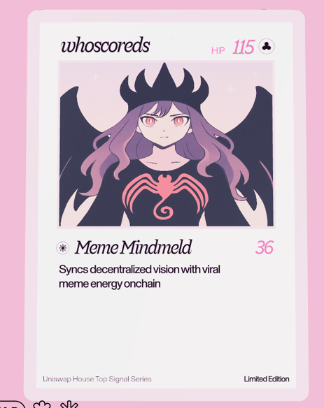 os_muhin's tweet photo. Just pulled a grail

Check out my Uniswap trading card 🦄

🫥 https://t.co/yQYFYuIqQq