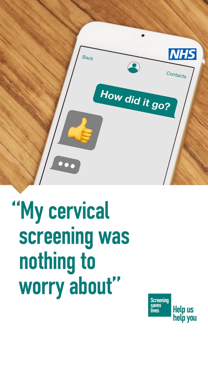 SHS4Newcastle's tweet image. In England 2 women die every day from cervical cancer, screening can help stop it
before it starts. Don’t ignore your screening invite. Contact your GP practice to book an appointment. More info: nhs.uk/cervicalscreen…
#CervicalScreeningAwarenessWeek
@Solutions4H @NewcastleCC