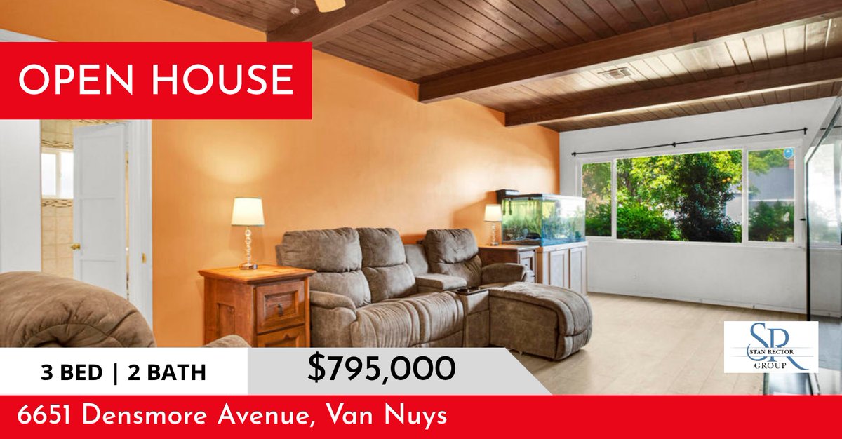 StanRectorGroup's tweet image. 💎 Diamond in the Rough 💎 — Don’t Miss This One!
Priced as a spacious 2-bedroom — but easily converted back to a 3-bedroom for instant equity
📅 Open Saturday 6/28 AND Sunday, 6/29

🕐 1:00–4:00 PM
This is your chance to capita... homeforsale.at/6651_DENSMORE_…