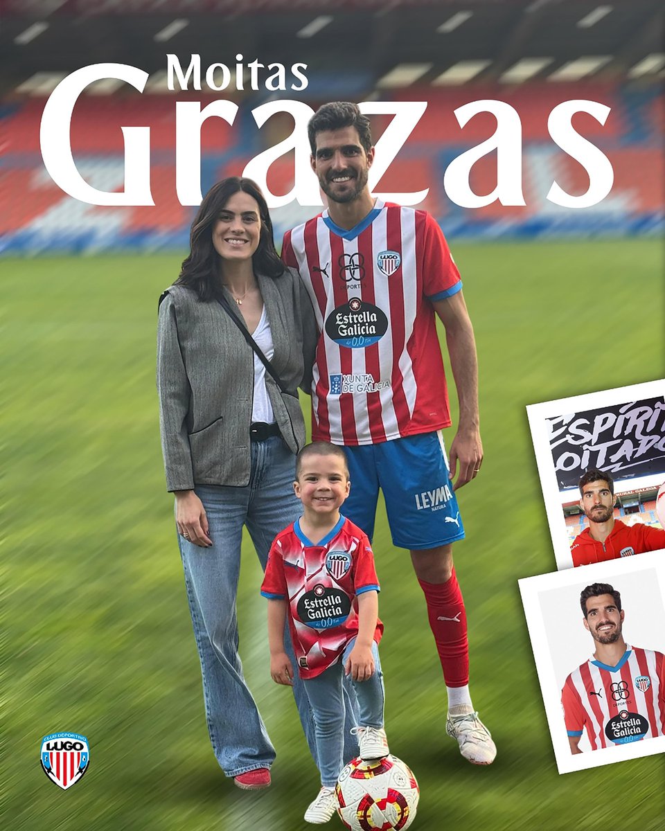 Moitas grazas Lugo. ❤️
Moitas grazas Lucenses.🫂
Moitas grazas Albivermellos.⚽ <a href="/CDeportivoLugo/">Club Deportivo Lugo 🪓</a>