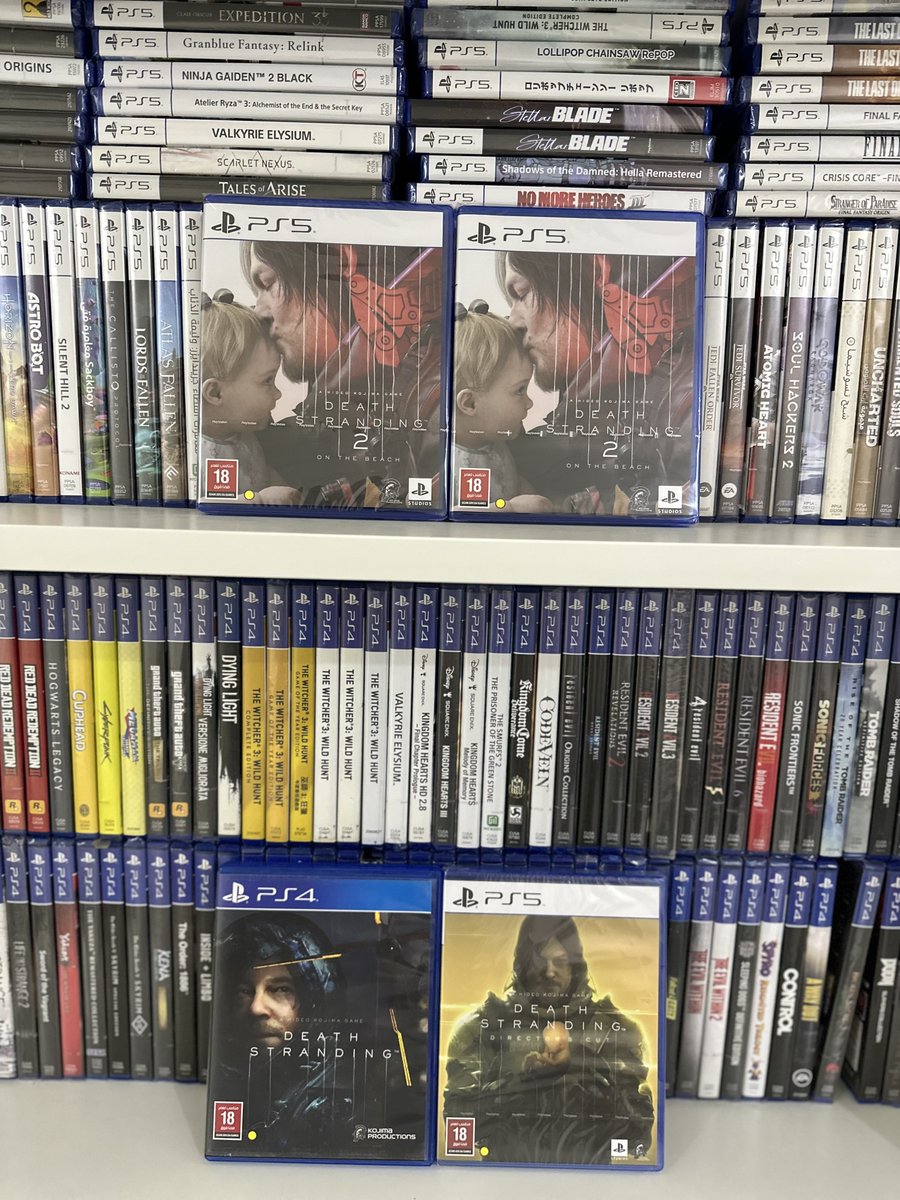 Shamrokh00's tweet image. جات Death Stranding 2 اخيراً وبشكل رسمي تنضم للمكتبة…

الحين طاح اللي في راسي بذبها في المكتبة وأنسى اومها وأكمل تختيم سكايرم😂