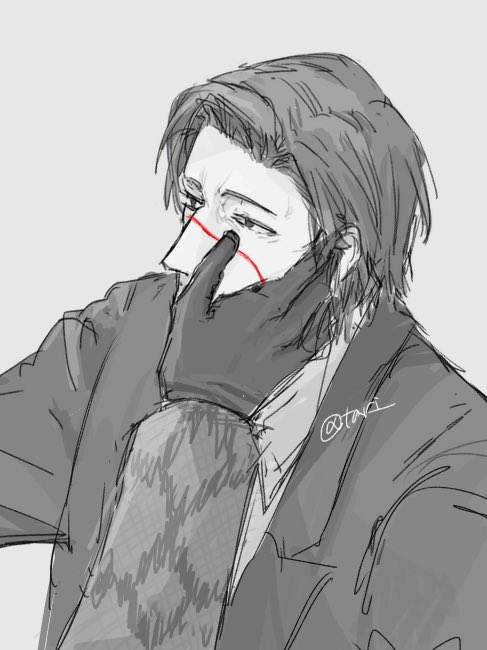 tar_i_'s tweet image. 古傷