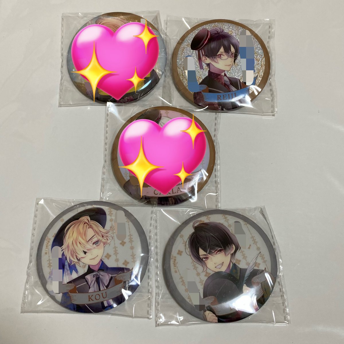 交換 譲渡 DIABOLIK LOVERS ディアラバ ディアラヴァ 告白メッセージ入り 缶バッジ Millennium Children MC

譲)
B レイジ
D コウ/キノ

求)
同種 ルキ(B/C)&gt;スバル(A/B/C/D)
上記各1
または定価+送料(キノのみ)

お声掛けが重なる場合、別ツイ含む纏めて優先
検索からでもお気軽にどうぞ