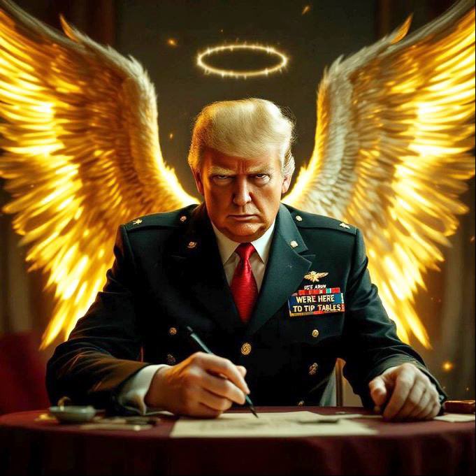 Morning Everyone.  The Peace President is getting things done.  🙏🇺🇸