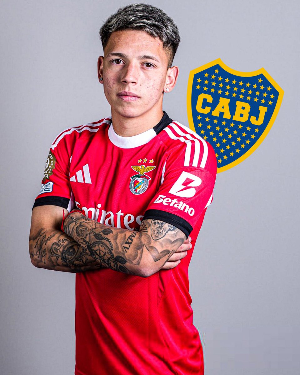 dataref_ar's tweet photo. ‼️ “TODOS EN ARGENTINA APOSTABAN POR BOCA. SUBESTIMARON MUCHO AL BENFICA, PERO LOGRAMOS CLASIFICARNOS”

🇦🇷 Gianluca Prestianni en la previa de Benfica-Chelsea. https://t.co/o5MXSckuPg