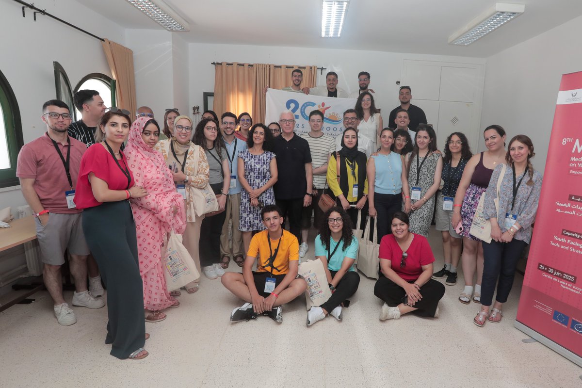 🔎Time to have a look at one of the activities organised during the 8th #MedUni!
👉@fomejemorocco is running a capacity-building activity focused on digital risks, critical thinking and tools to strengthen resilience.
More info : coe.int/en/web/north-s…