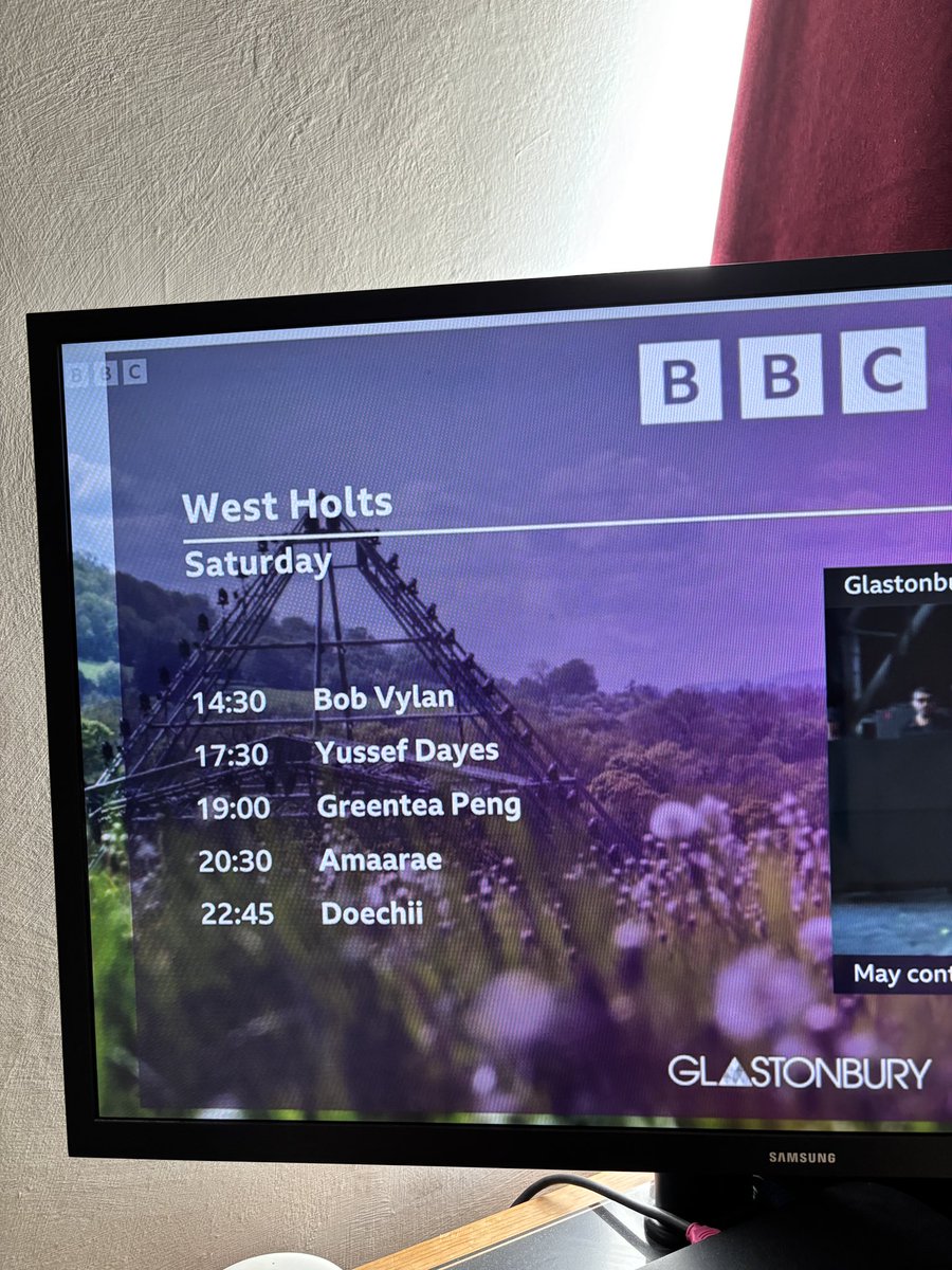 I thought we’d moved on from the days of the Irish being censored by the government but it seems not. 
The official Glastonbury line up vs the BBC’s line up.