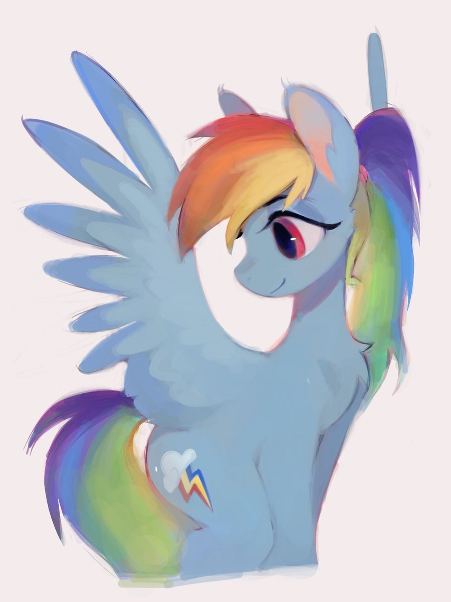 QueenHope32's tweet image. Dashie🌈
#mlp