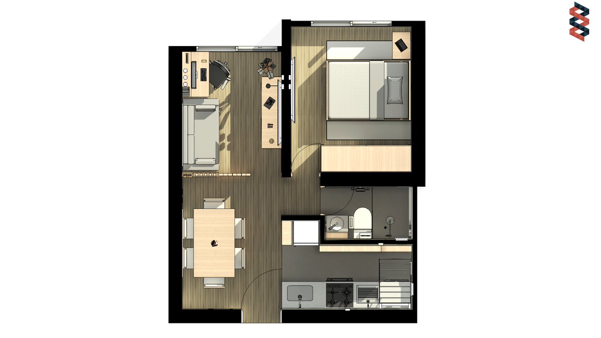 IN_SITEARCHI's tweet photo. Apartamento de 37 m² con diseño funcional. 

¿Estás por iniciar un proyecto? En IN-SITE ARCHITECTS te acompañamos desde la idea hasta la ejecución.
📂 Conoce el proyecto completo en nuestro portafolio
🌐 https://t.co/62O6jt4dC8 https://t.co/9LdYuGtmST