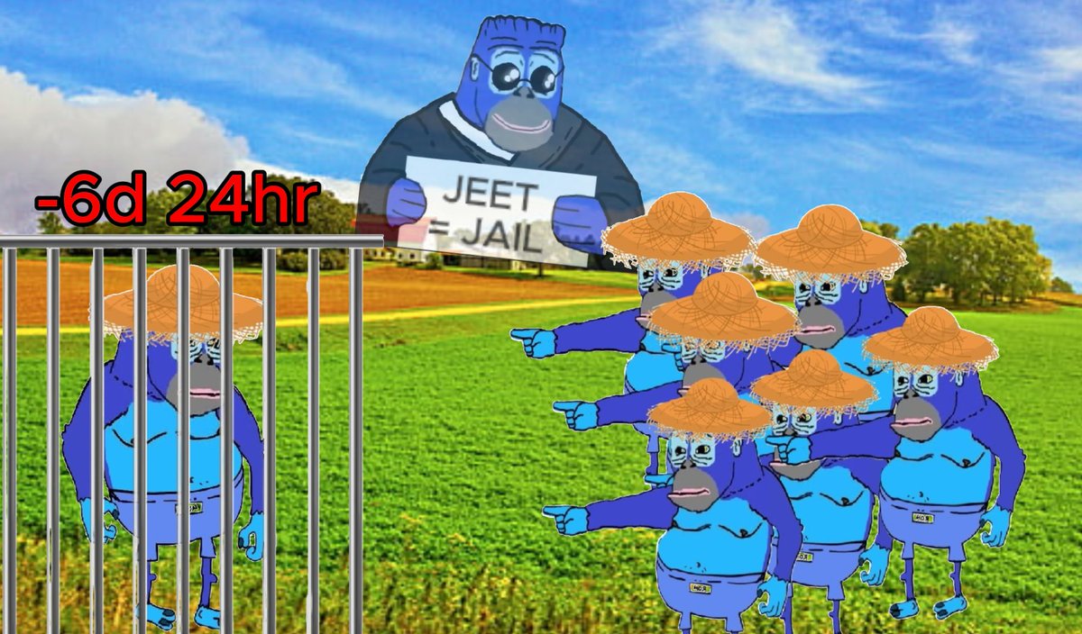 🚨IMPORTANT REMINDER🚨

JEET JAIL = NO RICE BABAI = YOU STARVE TO DEATH

BE A WISE FARMER🌾🌾