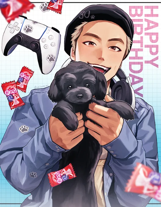 小野塚勇人さんお誕生日おめでとうございます2025!!! 間に合わなかったので過去絵で失礼します!!