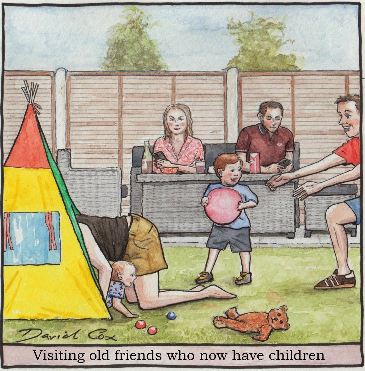 Visiting old friends who now have children.
My latest for Surbiton's The Good Life.