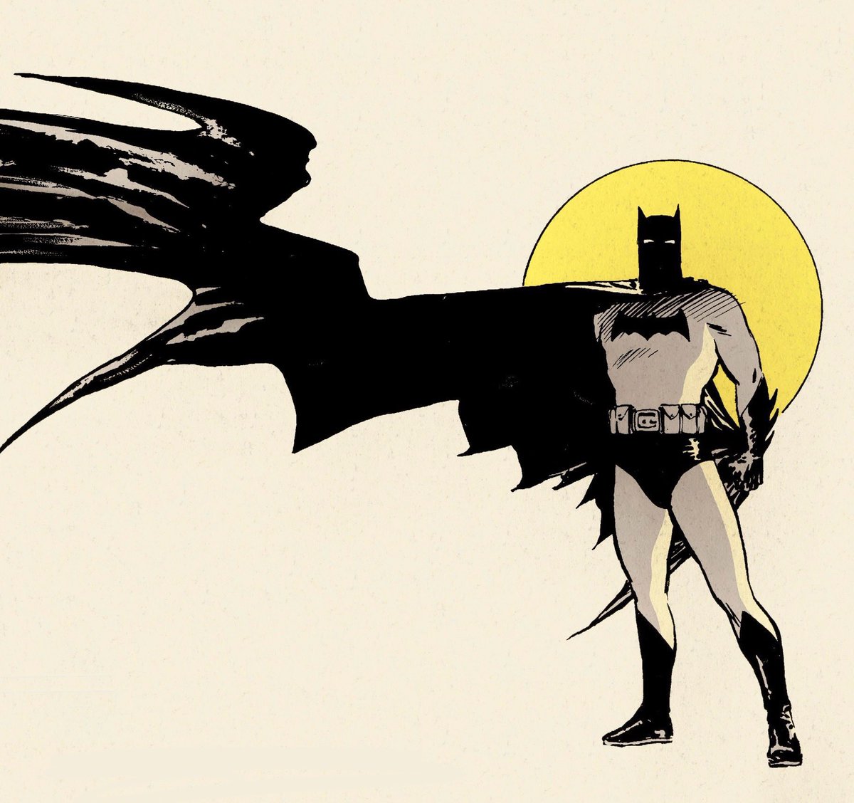 batmancurated's tweet image. batman by david mazzucchelli