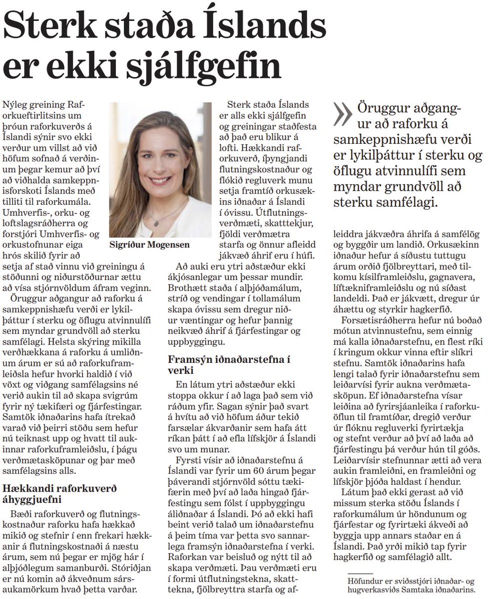 Sigridur Mogensen tweet media