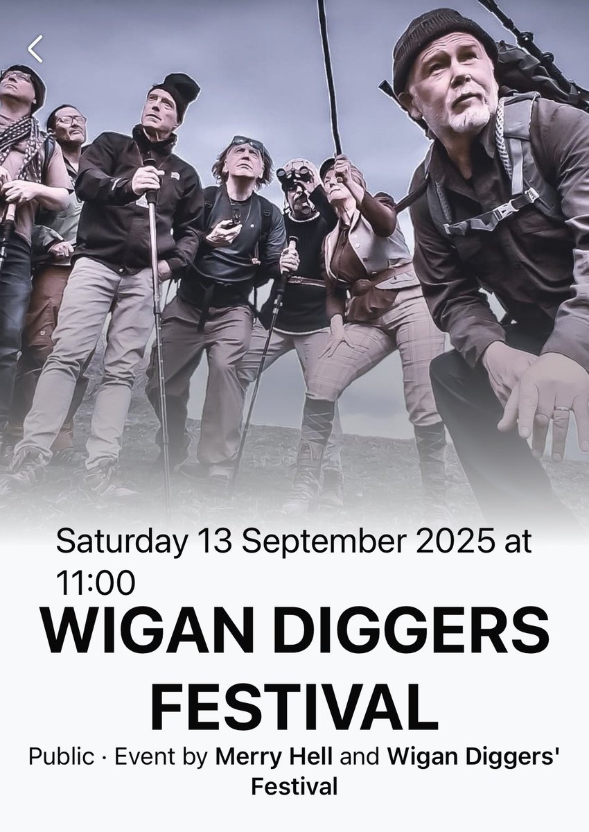 PplsAssemblyMcr's tweet image. Well worth getting to this great free festival. See Facebook link in comments.
@WiganDiggersFes