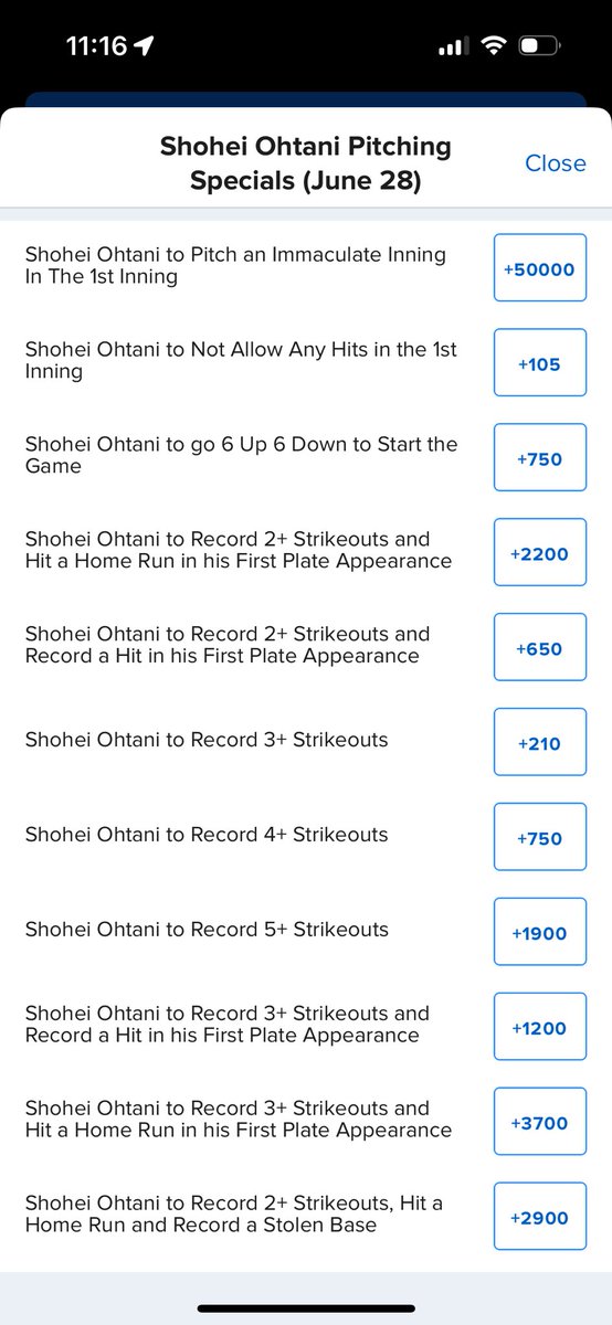 SoleSlayer2310's tweet image. Ohtani specials again! Who giving money to FD?!