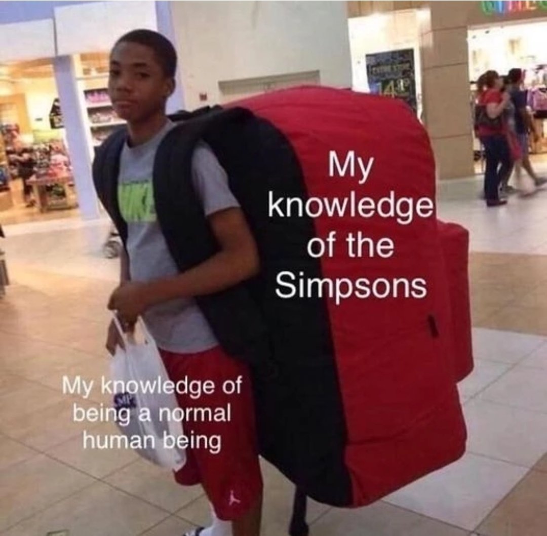 Literally me 🙈

#thesimpsons