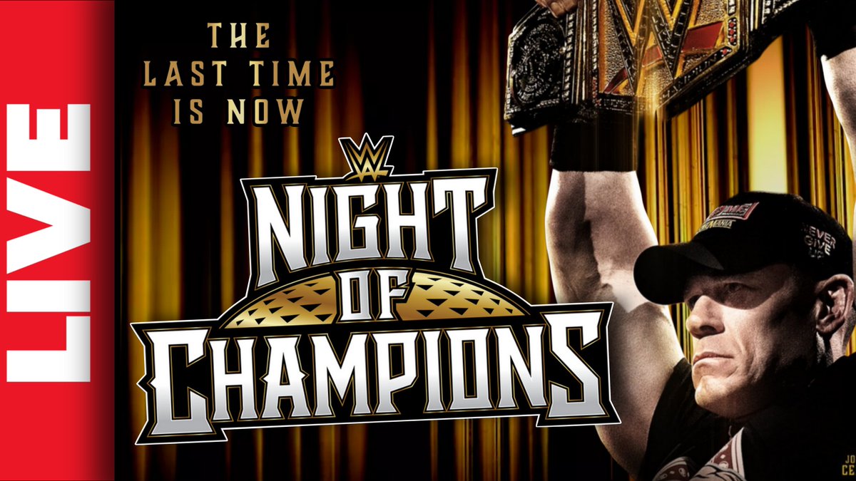 WrestlingDazeYT's tweet photo. No Copyright Content

🔴 LIVE NOW:
https://t.co/JxKuGcsjYr

WWE NIGHT OF CHAMPIONS 2025 
Live Stream Watch Along

John Cena vs CM Punk
Asuka v Jade Cargill
Randy Orton vs Cody Rhodes
Jacob Fatu v Solo Sikoa
Rhea Ripley v Raquel Rodriguez
Sami Zayn v Karrion Kross

#wwenoc #wwe https://t.co/Sfztjmjte2