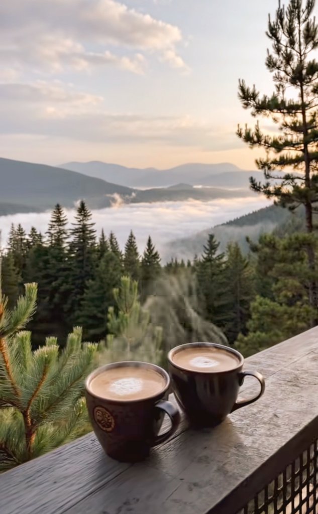 Khurram__Malik's tweet photo. Even dreams need someone to share them with.
Without that, it’s just mountains, mist, coffee... and echoes.
But I still pour two cups...
one for the soul I feel, but haven’t held yet. ☕🌫️🌲
روح الروح 
#SoulOfMySoul #CoffeeAndDreams
#FaithInTheWait https://t.co/JeLO5sjJqF