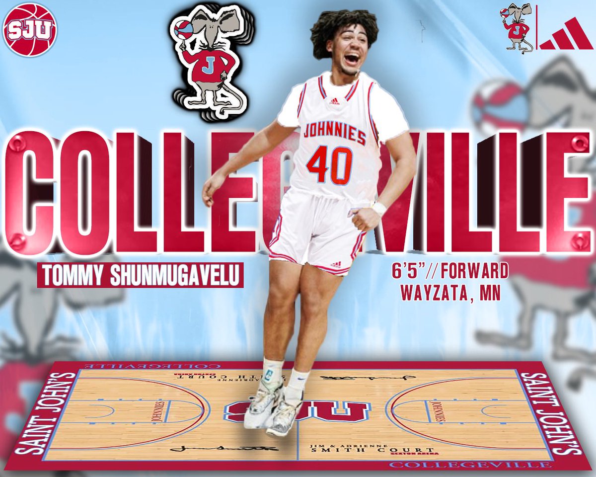 Thomas Shunmugavelu (@tommyshun_1) on Twitter photo After a great visit this week, I’m thrilled to be offered the opportunity to play basketball at <a href="/SJU_Basketball/">SJU Basketball</a>. Thank you to Coach McKenzie, <a href="/CoachDQ_/">Danny Quinn</a> and Johnnie basketball! <a href="/mnfuryboys/">Minnesota Fury</a> <a href="/CoachAntl/">Brandon Antl</a> <a href="/WayzataBHoops/">Wayzata Basketball</a> After a great visit this week, I’m thrilled to be offered the opportunity to play basketball at <a href="/SJU_Basketball/">SJU Basketball</a>. Thank you to Coach McKenzie, <a href="/CoachDQ_/">Danny Quinn</a> and Johnnie basketball! <a href="/mnfuryboys/">Minnesota Fury</a> <a href="/CoachAntl/">Brandon Antl</a> <a href="/WayzataBHoops/">Wayzata Basketball</a>
