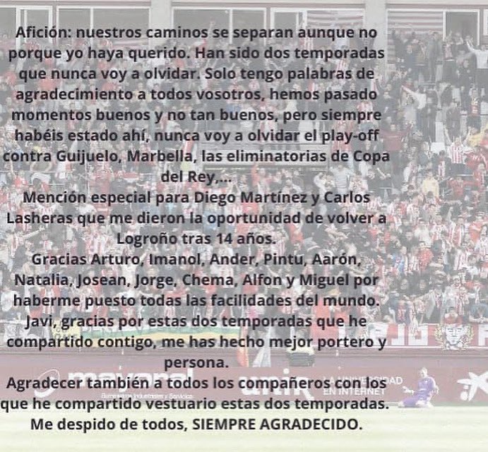 GRACIAS <a href="/UDLogrones/">UD Logroñés</a>