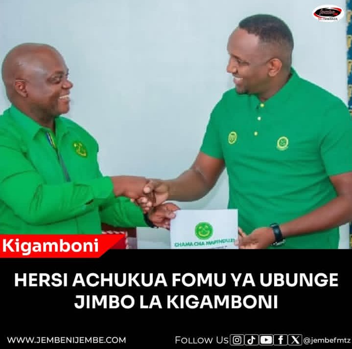 jembefmtz's tweet photo. Rais wa Klabu ya Yanga, Injinia Hersi Said, leo Juni 28, 2025, amechukua rasmi fomu ya kuwania Ubunge wa Jimbo la Kigamboni kupitia Chama Cha Mapinduzi (CCM). https://t.co/RTro3VbF4e