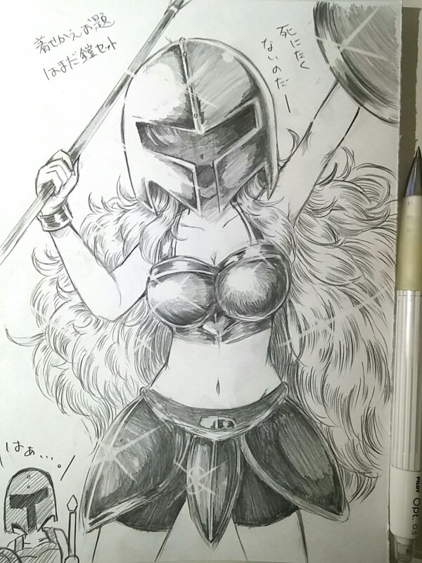 手癖で描くと過去絵と同じ感じになるのが案外恐怖かもしれん 