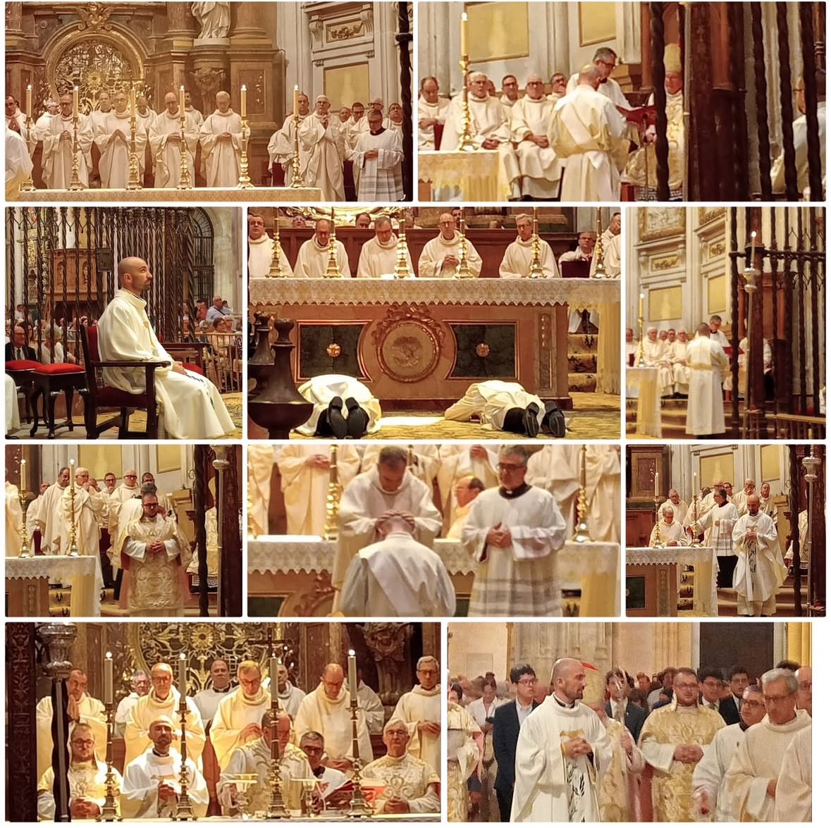 Un día de fiesta para todos nosotros. Gracias Señor por lo grande que has estado con nosotros. 
¡Felicidades a Pablo y Moisés!