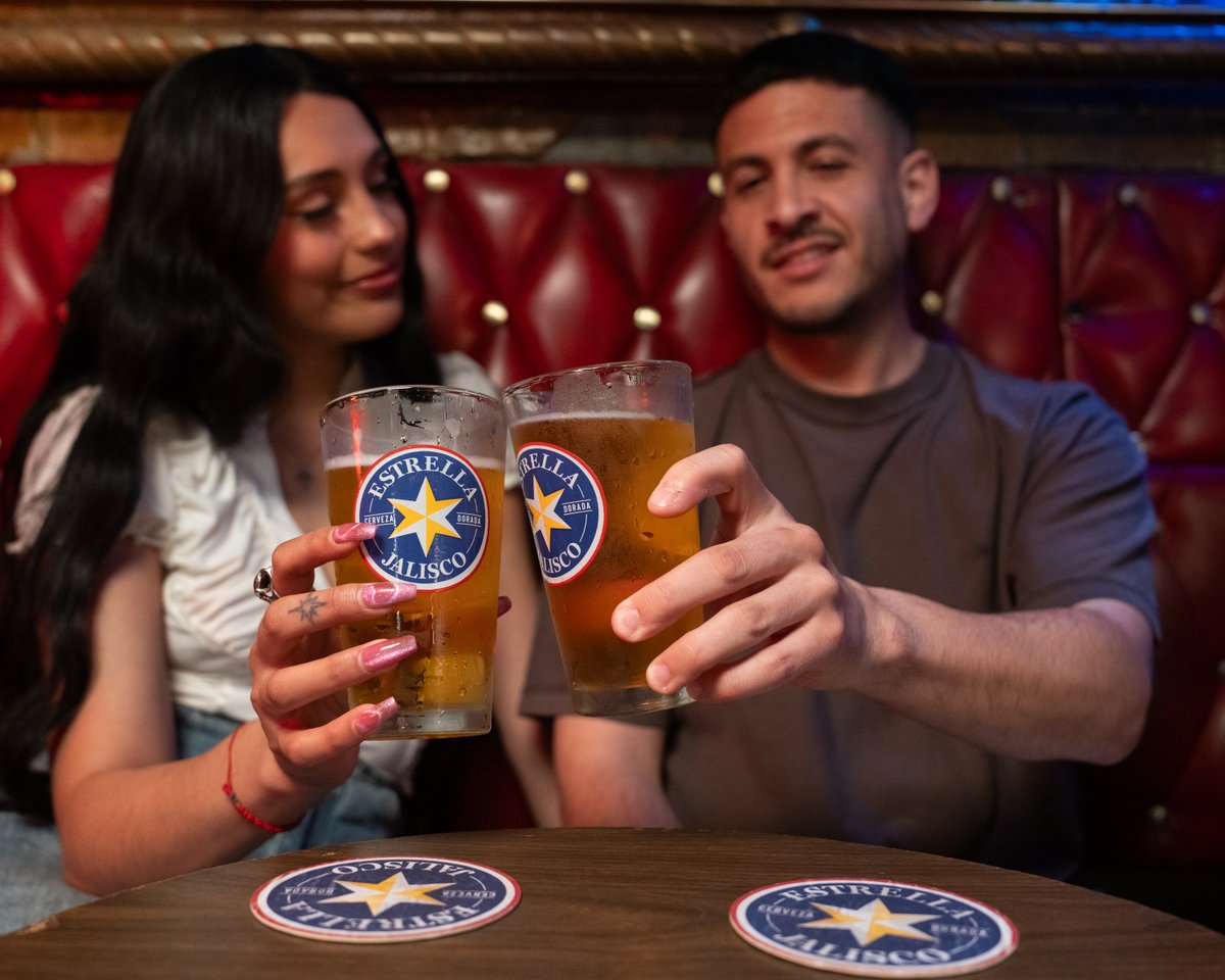 The weekend calls for great conversation and an ice-cold Estrella. Who’s in?