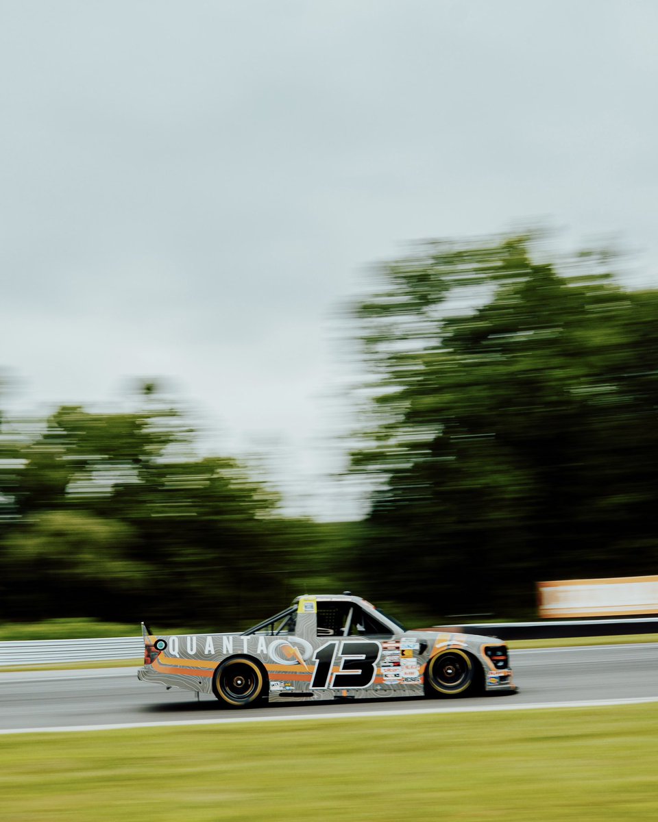 Turning right today at <a href="/limerockpark/">Lime Rock Park</a>! We have a good <a href="/Quanta_Services/">Quanta Services</a> <a href="/ThorSportRacing/">ThorSport Racing</a> F-150 that should race well once things get going. See y’all on FOX at 1pm 👋