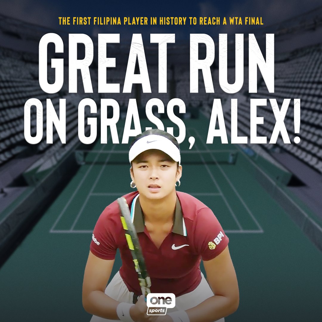 HERSTORY CONTINUES TO BE WRITTEN 🇵🇭

Alex Eala may have fallen to Maya Joint at the 2025 Eastbourne Open, but by becoming the first Filipina ever to reach a WTA final, she has shattered barriers and blazed a trail for Philippine tennis on the world stage. 

#EastbourneOpen