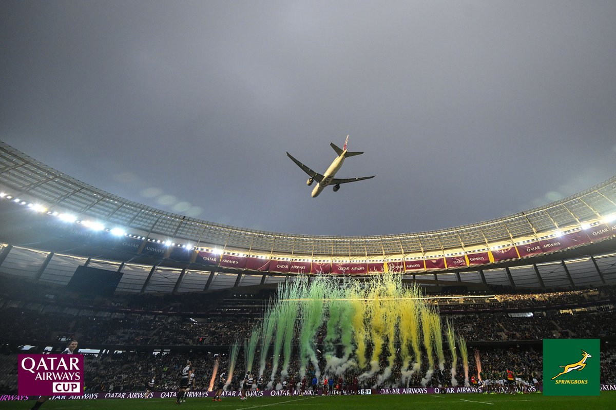 ✈
#Springboks #ForeverGreenForeverGold #BARvRSA