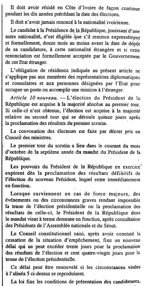 Pourquoi le PDCI-RDA doit choisir un candidat éligible ?

Le PDCI-RDA doit sélectionner un candidat éligible pour l’élection présidentielle du 25 octobre 2025. 
C’est le minimum qu’un parti politique, ayant gouverné la Côte d’Ivoire jusqu’au 24 décembre 1999, devrait faire. À
