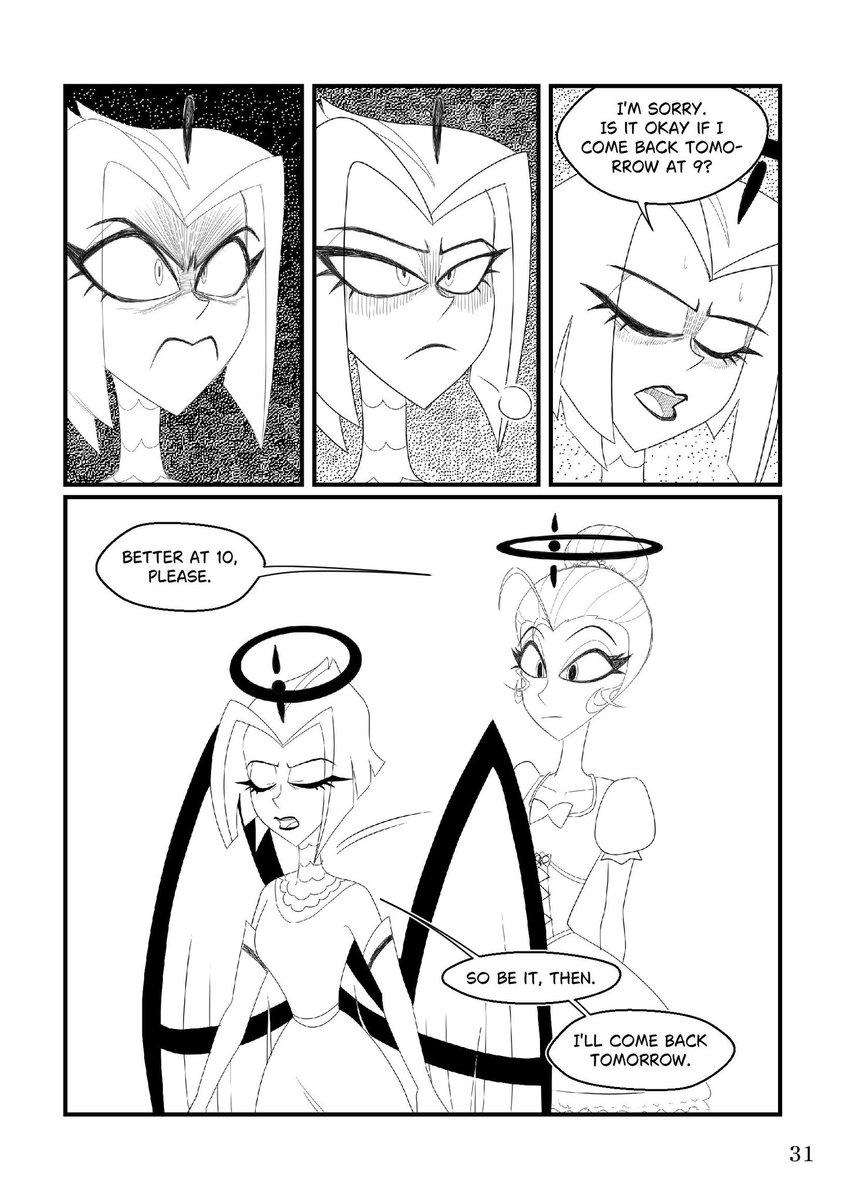 'Abel's intervention' Part 11

This doesn't mean I'm back. You know, in hard times, I draw and post at random. And I just wanted to put a proper ending to this "prologue".

I'm sry the quality is not that good. 😅

#HazbinHotelAbel
#HazbinHotel #HazbinHotelEmily #HazbinHotelOC